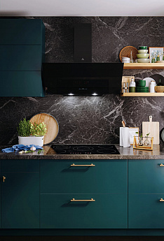 картинка Кухонная вытяжка Lex ARIA 900 BLACK 